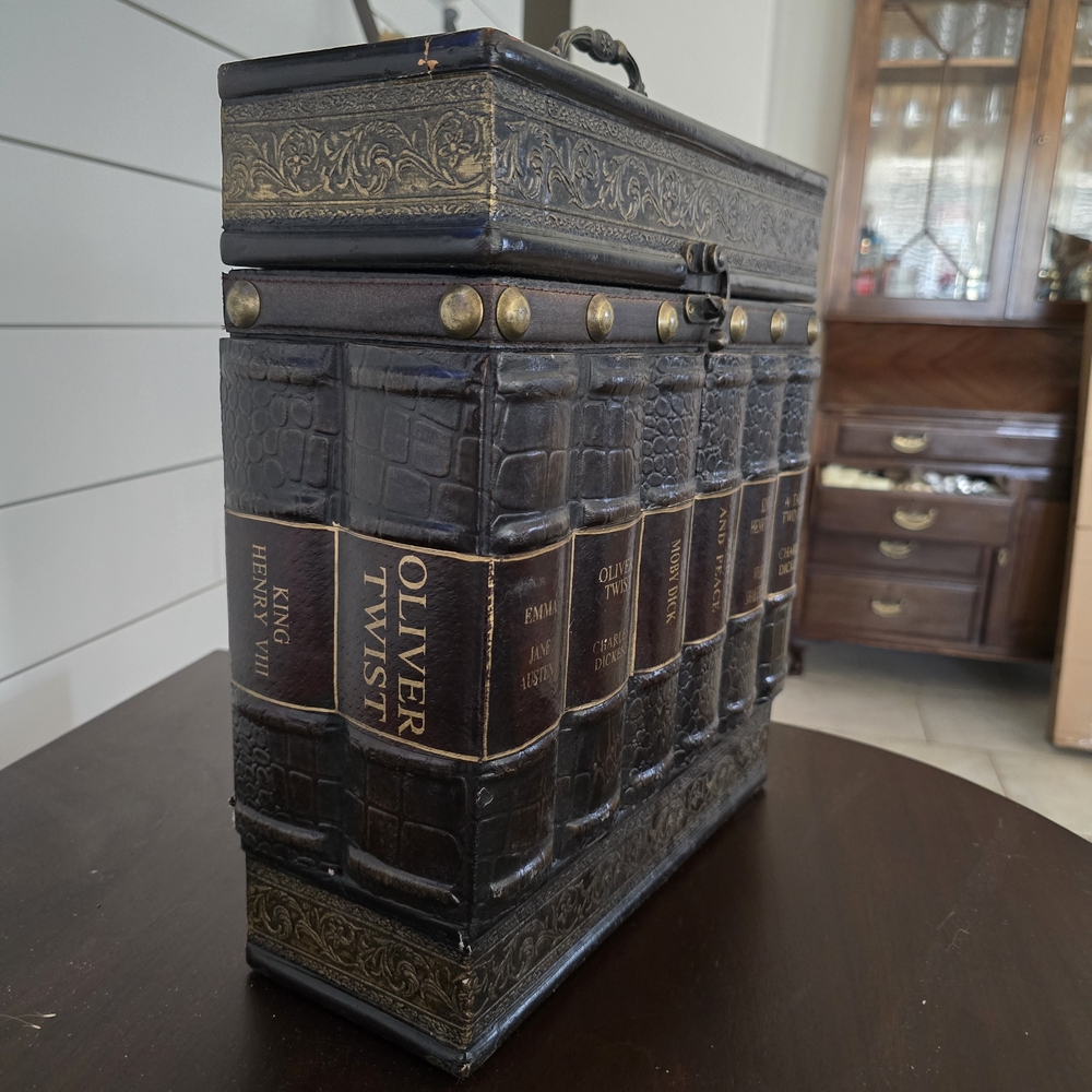 Vintage Book-Style Storage Box - Picture 4 of 9